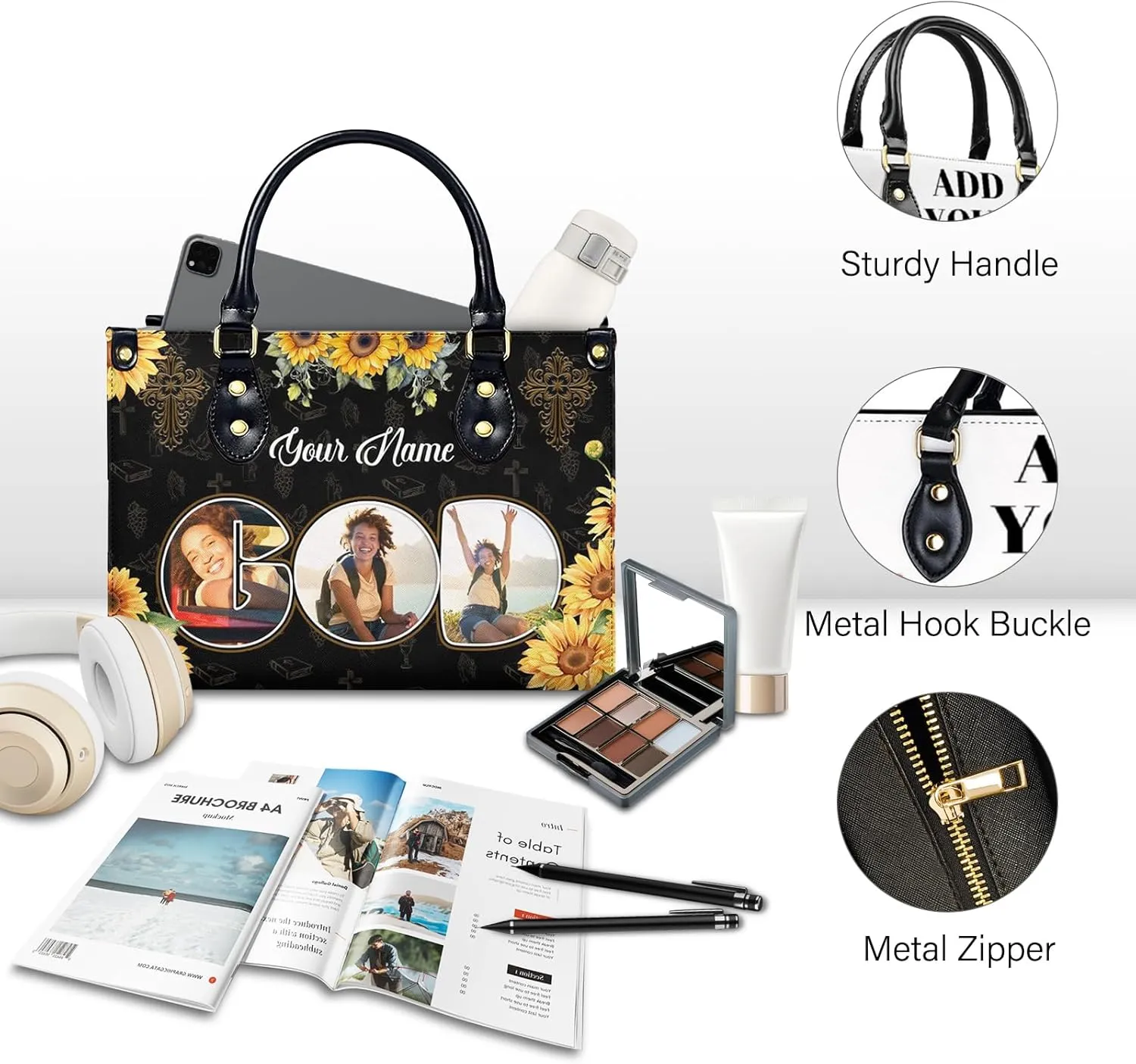Purses for Women - Customized Handbags Gifts for Women Mom Friends - Tote Bags Gift for Wedding Retirement Vacation