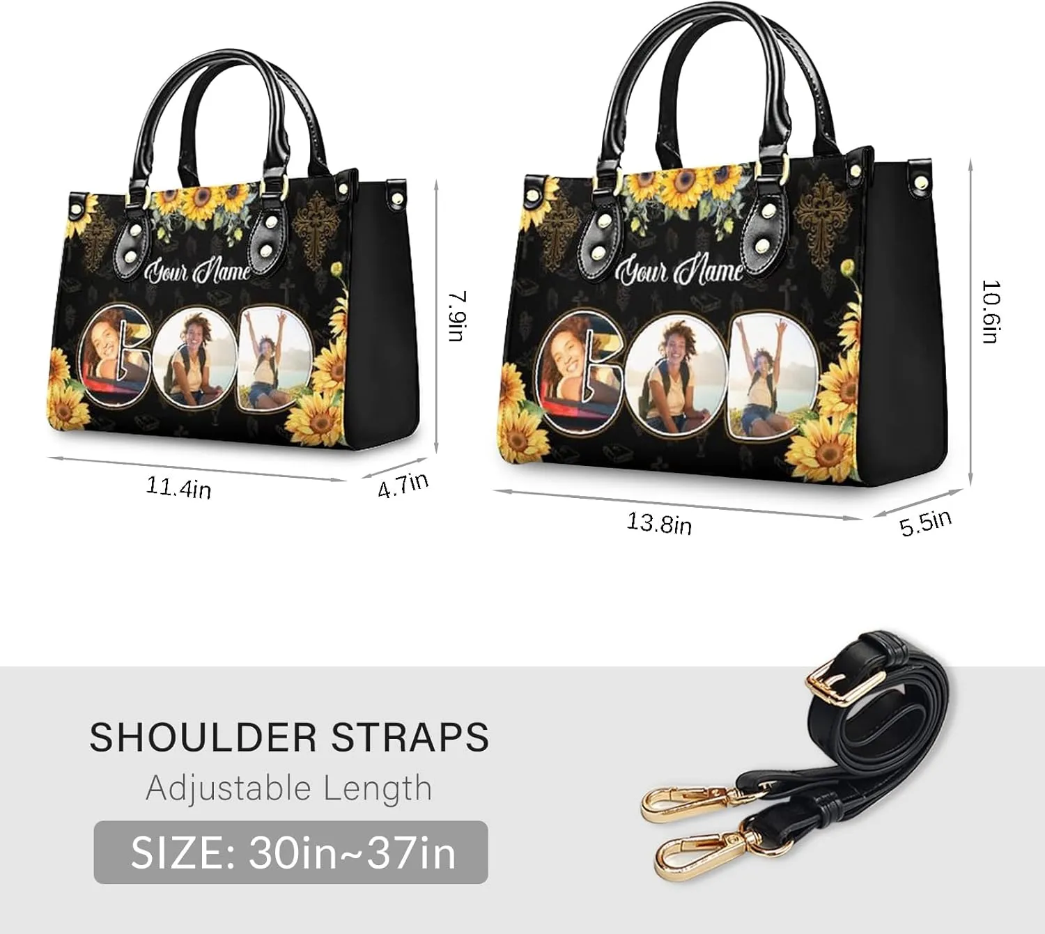 Purses for Women - Customized Handbags Gifts for Women Mom Friends - Tote Bags Gift for Wedding Retirement Vacation