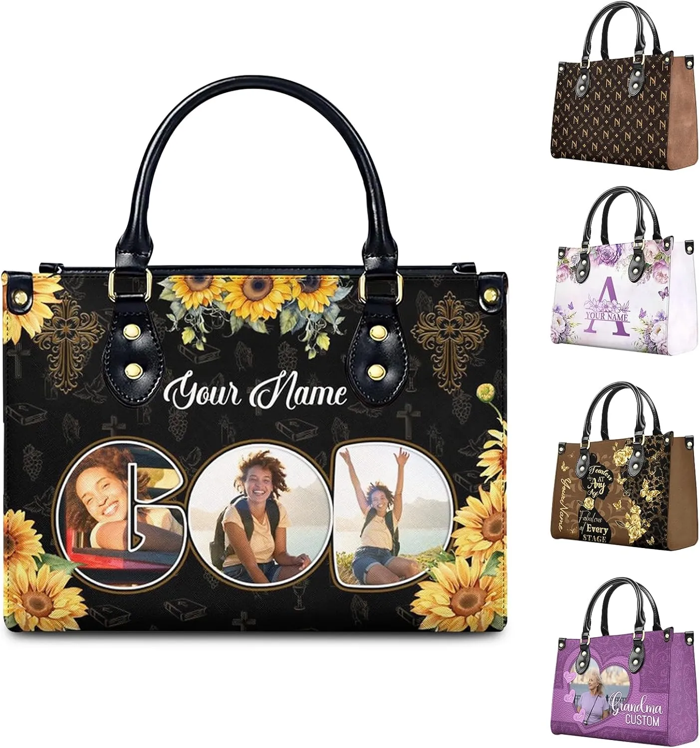 Purses for Women - Customized Handbags Gifts for Women Mom Friends - Tote Bags Gift for Wedding Retirement Vacation