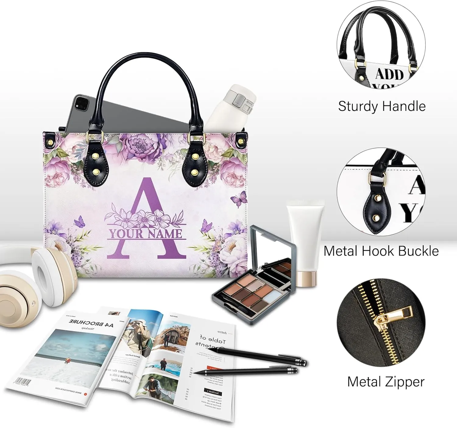 Purses for Women - Customized Handbags Gifts for Women Mom Friends - Tote Bags Gift for Wedding Retirement Vacation