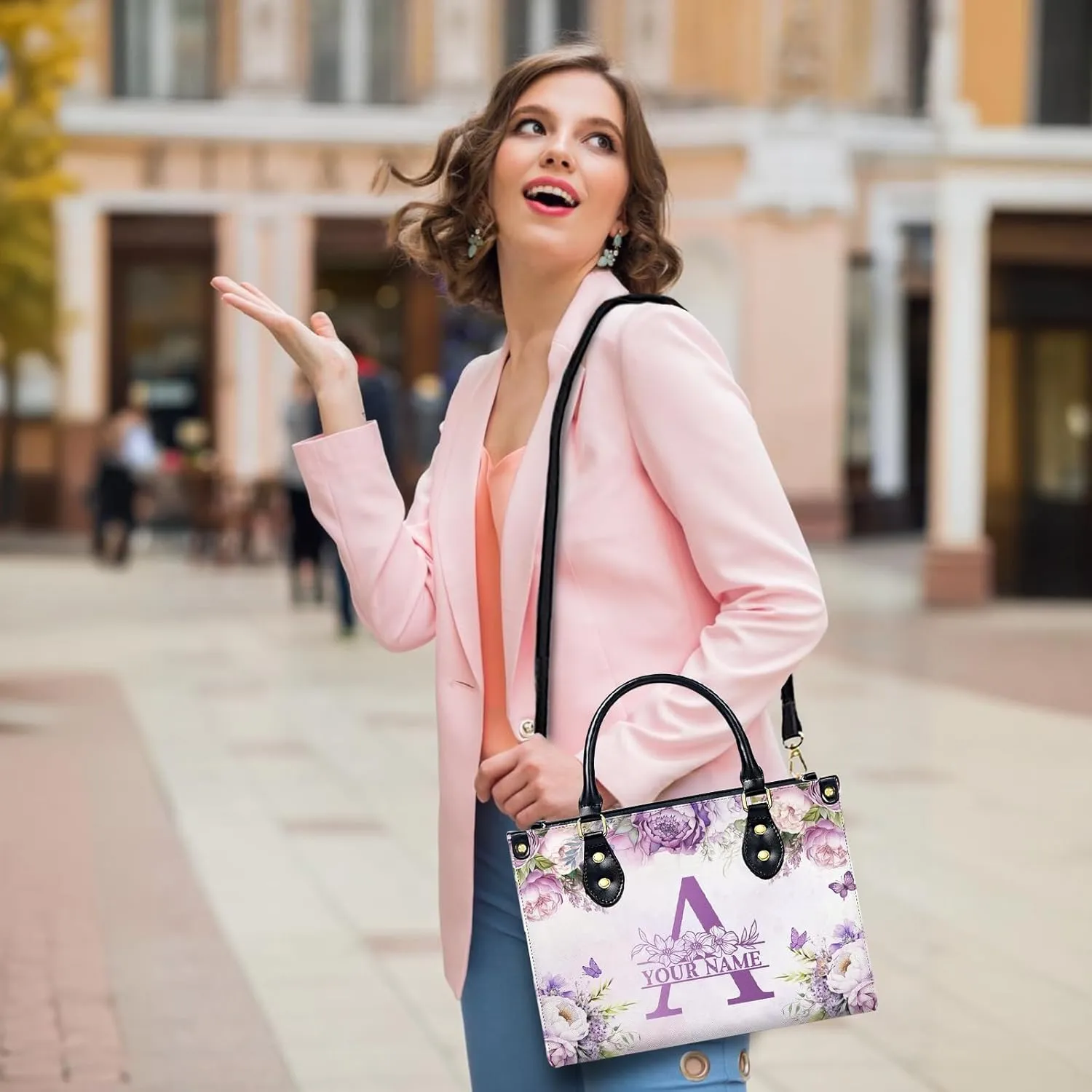 Purses for Women - Customized Handbags Gifts for Women Mom Friends - Tote Bags Gift for Wedding Retirement Vacation