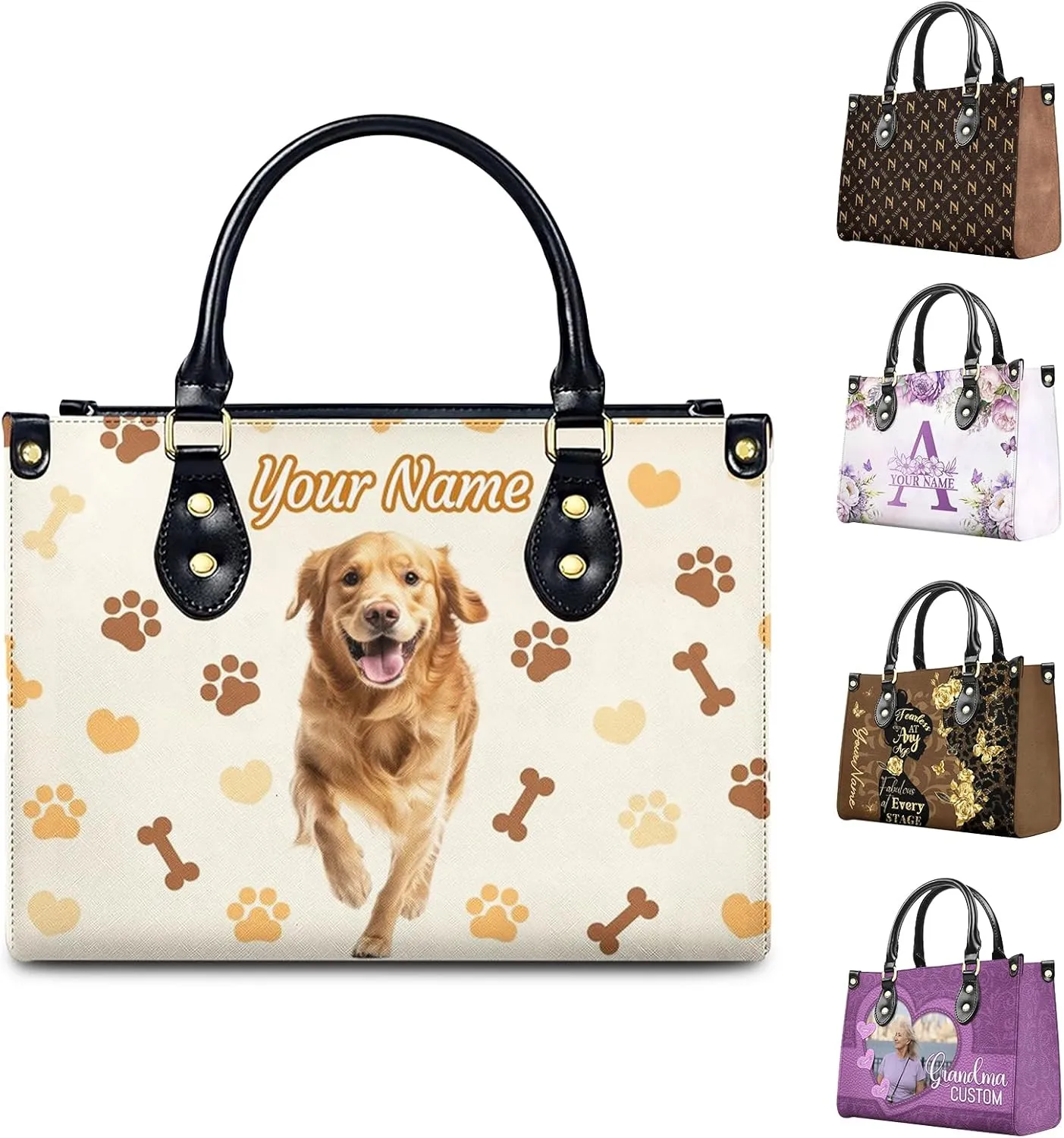 Purses for Women - Customized Handbags Gifts for Women Mom Friends - Tote Bags Gift for Wedding Retirement Vacation