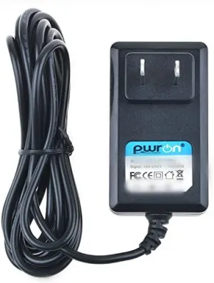 PwrON (6.6 FT Extra Long) AC Adapter for Gpad E033 A13 G16 A10 G13 G10D G15 GPADG154GBBLACK V1001 V805 Wi-Fi Android Tablet Charger Power Cord