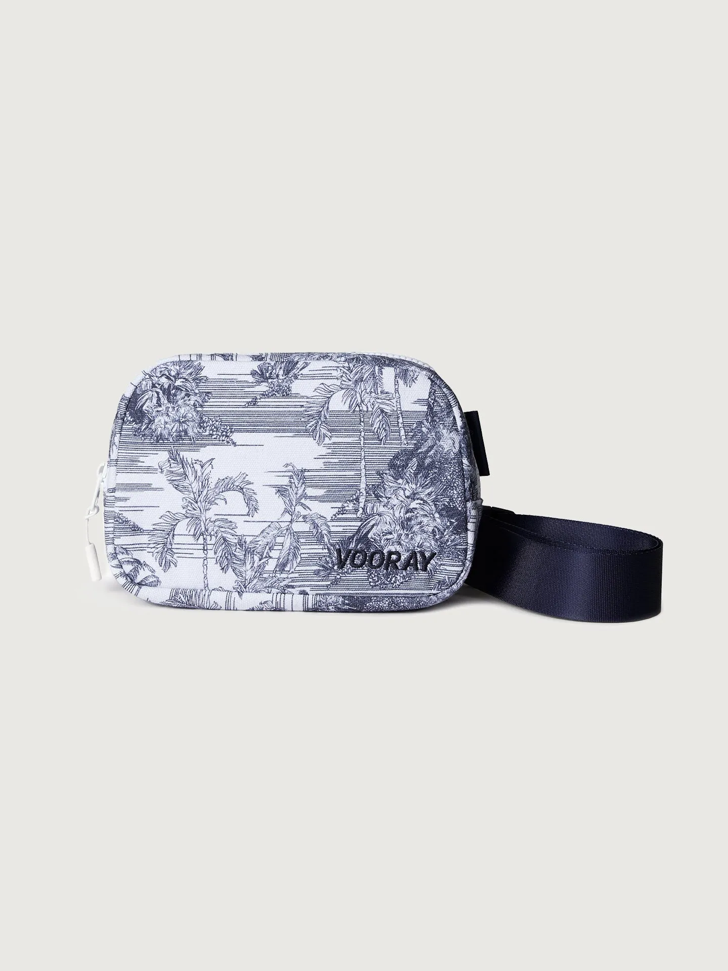Quin Bag - Navy Tropic Toile