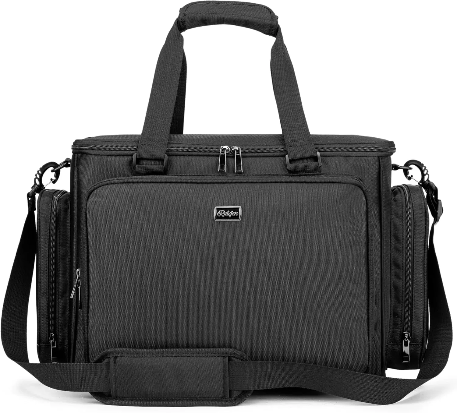Rabjen Large Lawyer Tote Bag, 17" Laptop Briefcase Attache Lawyers Case Legal Size