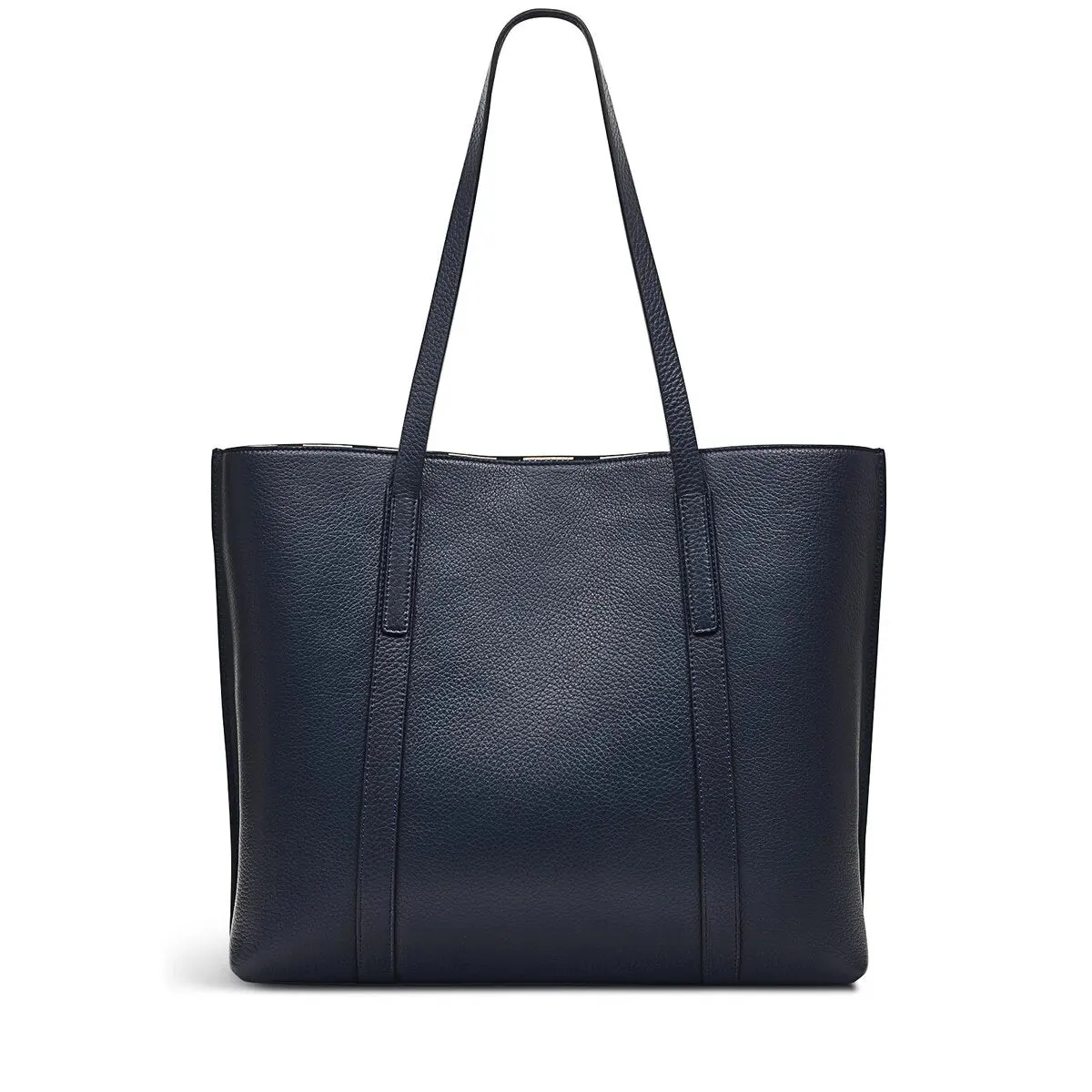 Radley Museum Street Leather Tote Bag, Navy