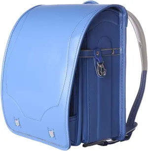 Randoseru Backpack Japanese School Bags Automatic Lock Senior PU Send Wallet Gift