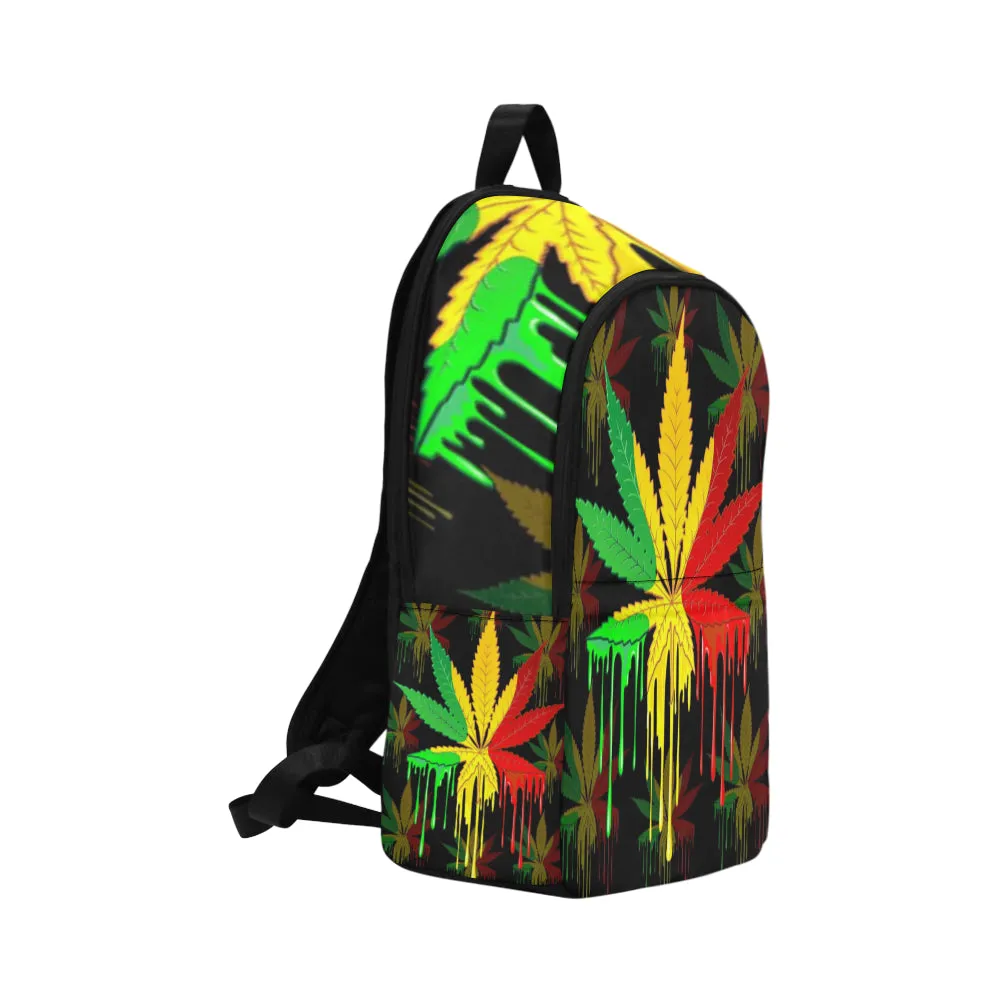 Rasta Leaf Backpack