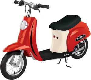 Razor Pocket Mod Miniature Euro 24V Electric Kids Ride On Retro Scooter