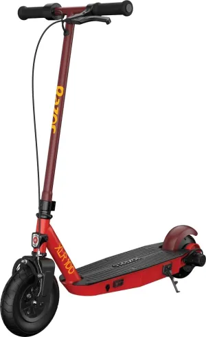 Razor Power Core XLR100 Electric Scooterfor Ages 8 , Up to 10 MPH, 8” Pneumatic Front Tire, 90W Maintenance-Free High-Torque Hub Motor