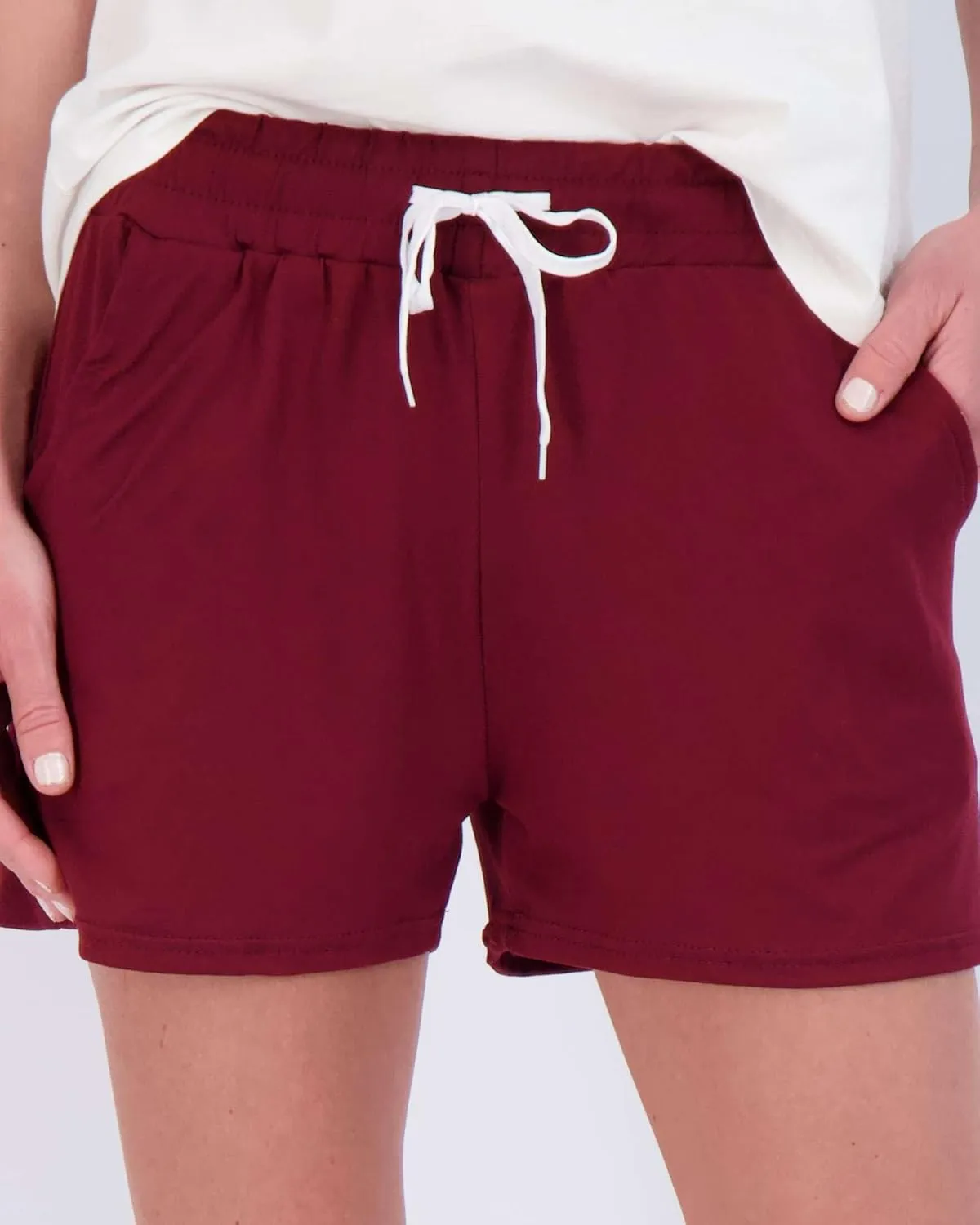Real Essentials 3 Pack: Womens Ultra-Soft Athletic Lounge Casual Sweat Shorts with Pockets (Available in Plus Size)