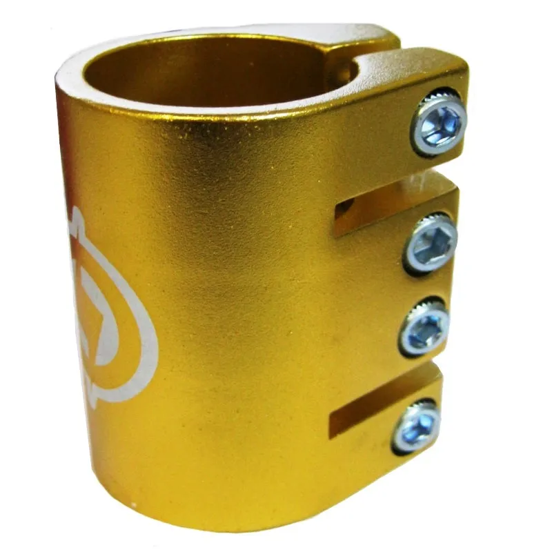 RED PRO Quad Clamp Gold 34.9mm