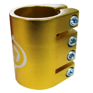 RED PRO Quad Clamp Gold 34.9mm
