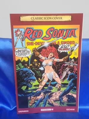 RED SONJA #11 - FRANK THORNE INCENTIVE VARIANT COVER G - 1/10