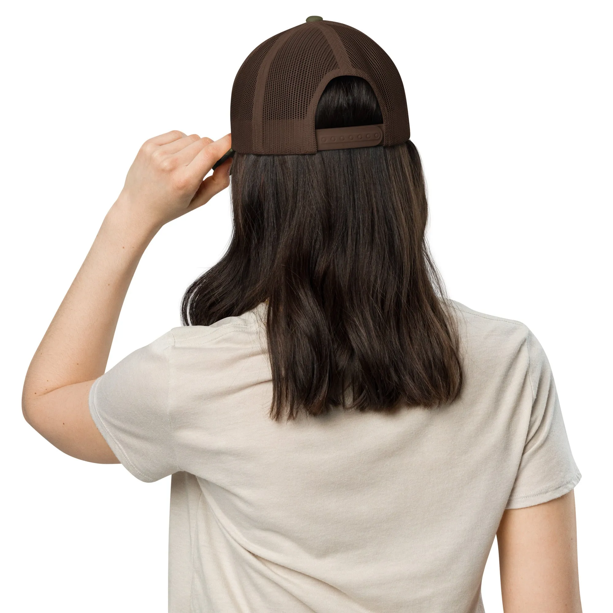 Resilient Camouflage trucker hat