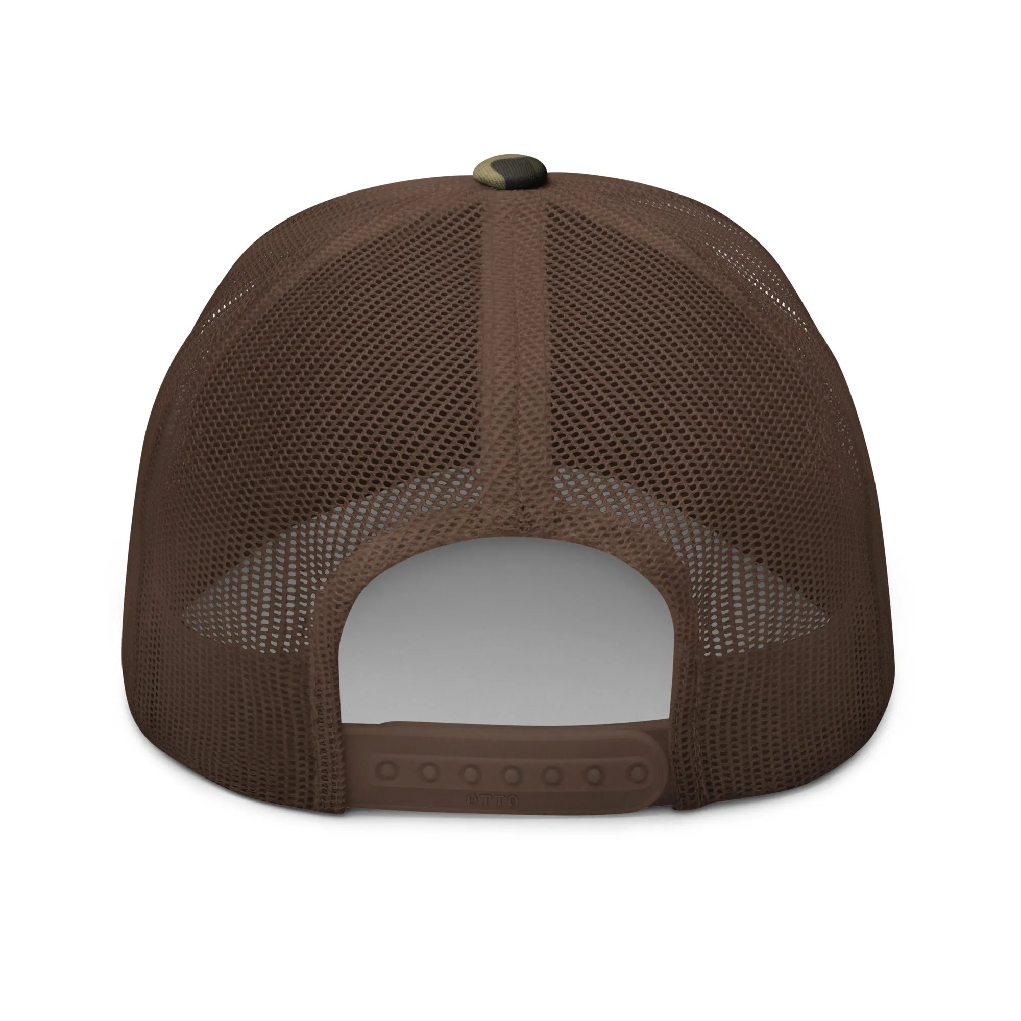 Resilient Camouflage trucker hat