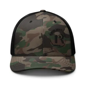 Resilient Camouflage trucker hat