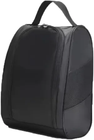Resistant Shoe Bags for Travel, XX-Large Waterproof Shoe Bags for Women & Men, breatheable protable Soccer Shoe organizer bag for Packing with Sturdy Zipper(Black)