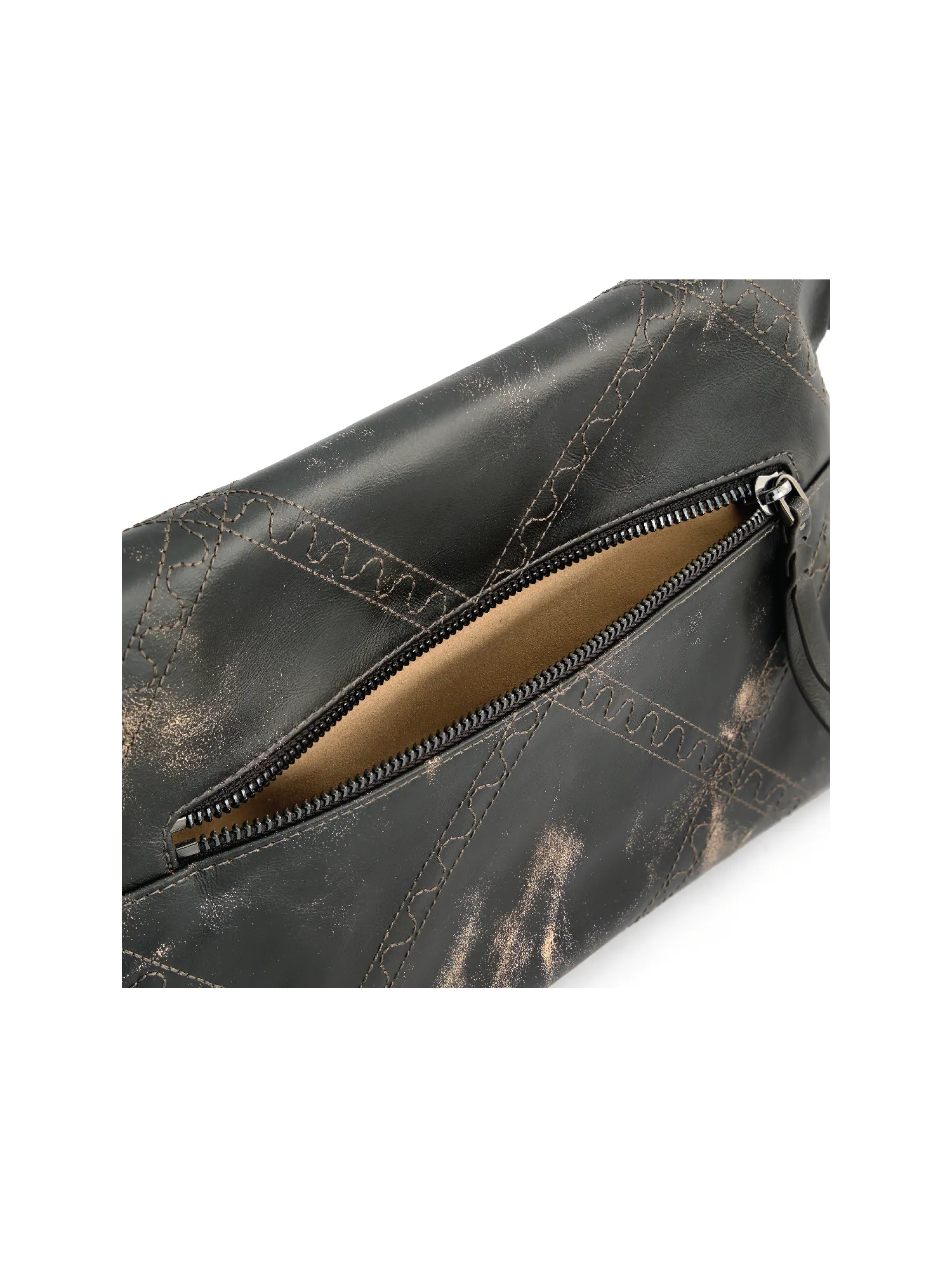 Retro Messenger Bag - Marble Grey
