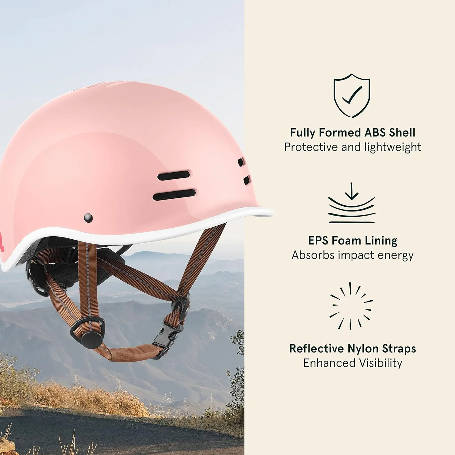 Retrospec Remi Kids' Bike Helmet for Youth Boys & Girls- Bicycle Helmet with Built-in Visor and Adjustable Reflective Straps for Skateboarding, Scooters, Rollerblading -