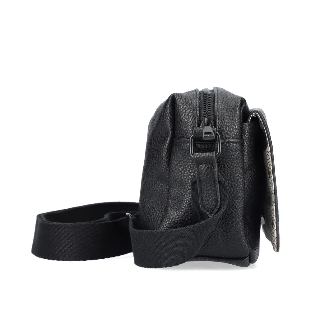 Rieker Camera Style Bag Black Comic