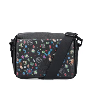 Rieker Camera Style Bag Black Comic