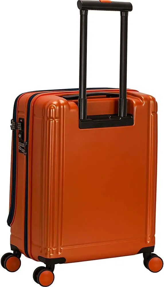 Rockland Tokyo Hardside Laptop Spinner Luggage, Navy, Carry-On 19-Inch