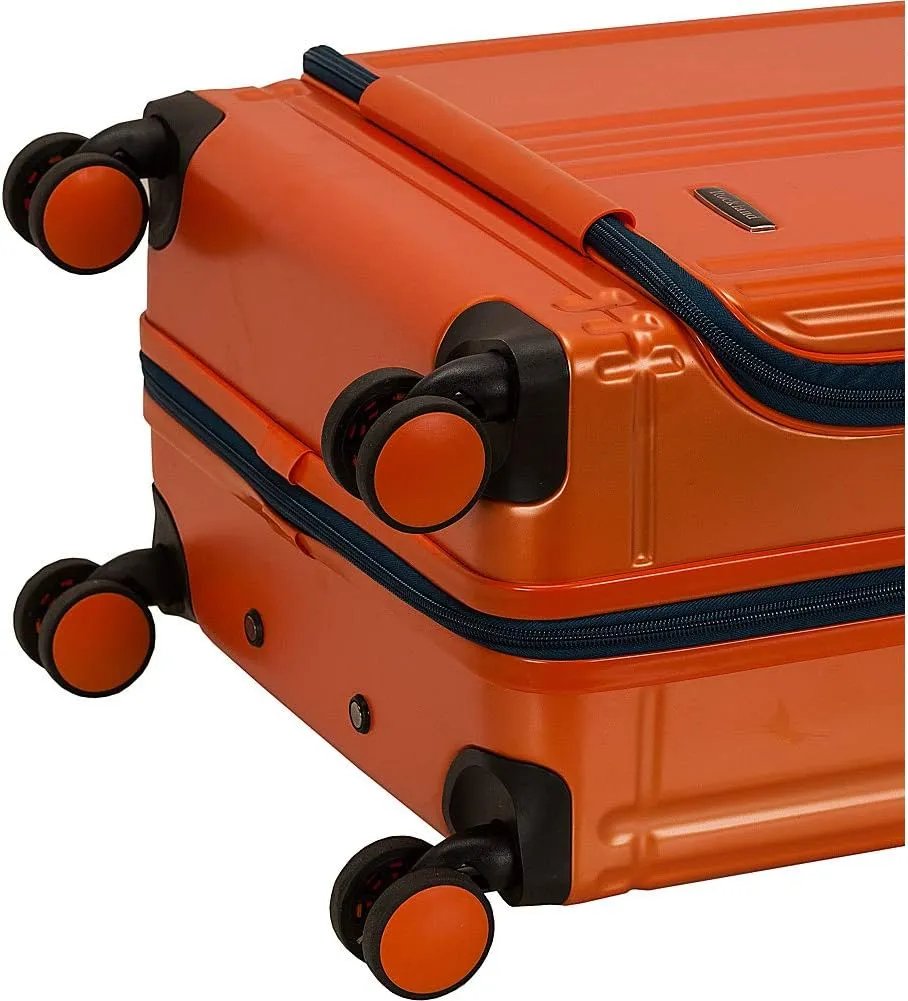 Rockland Tokyo Hardside Laptop Spinner Luggage, Navy, Carry-On 19-Inch