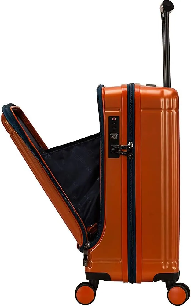 Rockland Tokyo Hardside Laptop Spinner Luggage, Navy, Carry-On 19-Inch