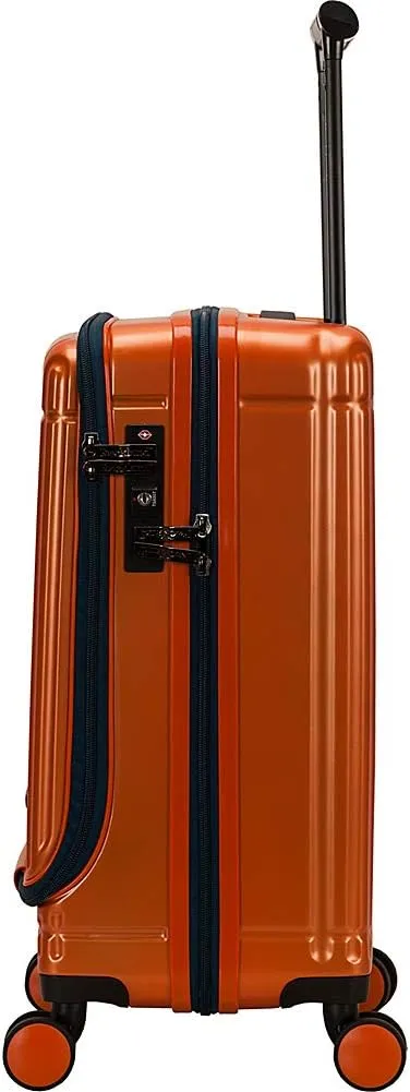 Rockland Tokyo Hardside Laptop Spinner Luggage, Navy, Carry-On 19-Inch