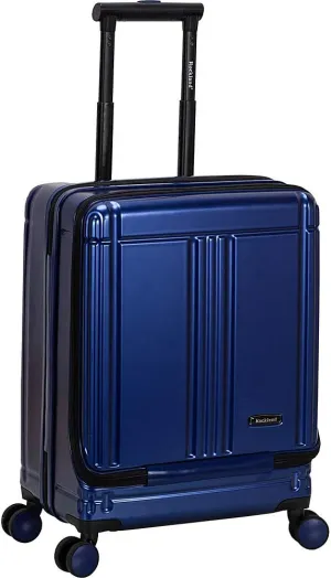 Rockland Tokyo Hardside Laptop Spinner Luggage, Navy, Carry-On 19-Inch
