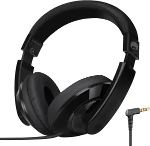 rockpapa Comfort Kids Headphones for School, Lightweight Childrens Boys Girls Teens Over-Ear Headphones Wired 3.5mm for CD DVD Player Tablet Phone Travel Black
