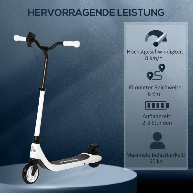 Rootz E-Scooter for Kids - Electric Kick Scooter - Child's Electric Scooter - 6 km Range - Adjustable Handle Height - Battery Level Display - Quick Stopping - 76L x 53W x 90/95H cm - Aluminum & Steel