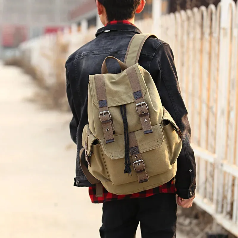Rucksack Scione Canvas Travel Bag