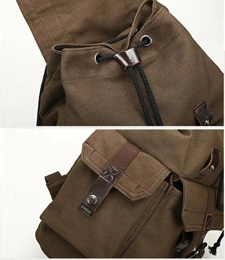 Rucksack Scione Canvas Travel Bag