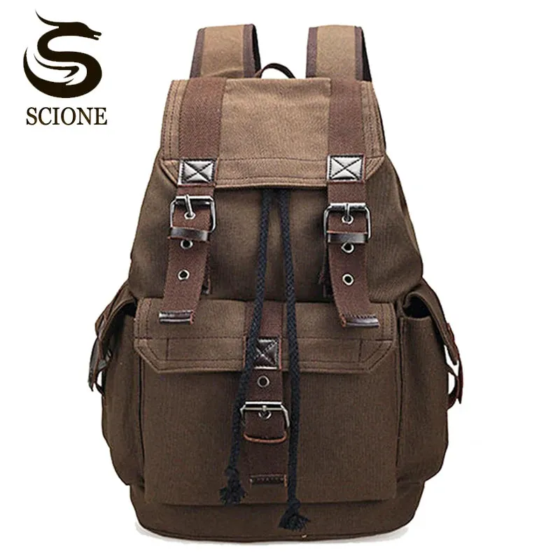 Rucksack Scione Canvas Travel Bag