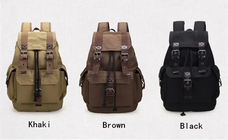 Rucksack Scione Canvas Travel Bag