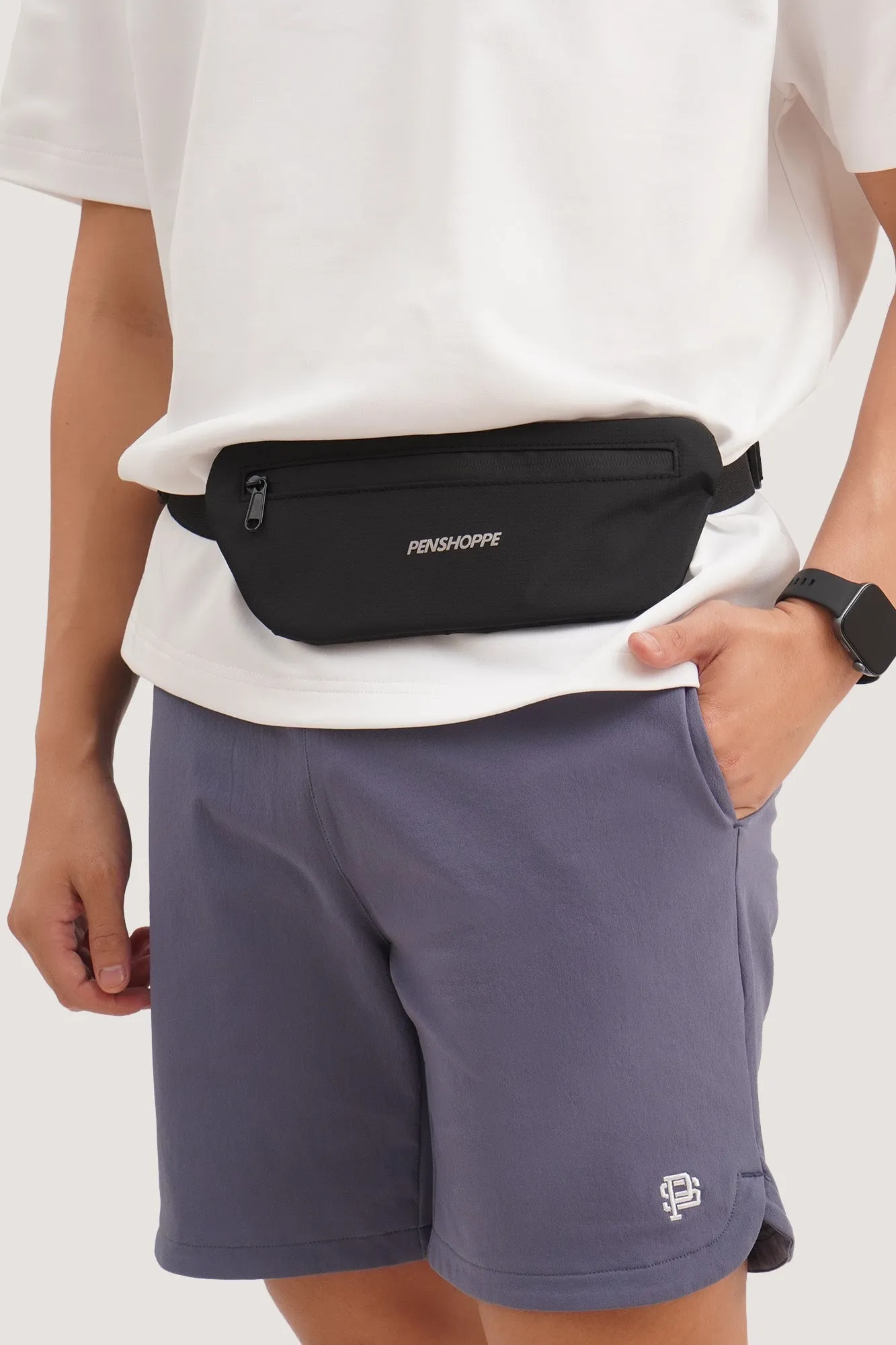 Running Waistpack with Reflective Print