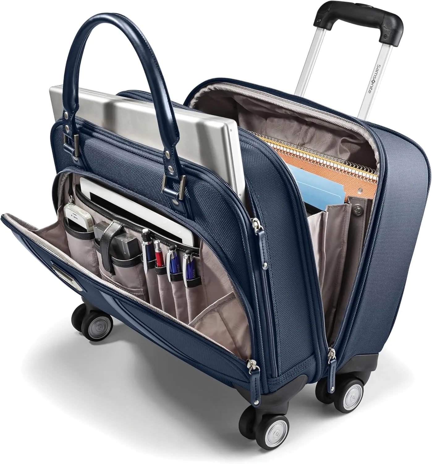 Samsonite Women's Spinner Mobile Office, Midnight Blue, One Size