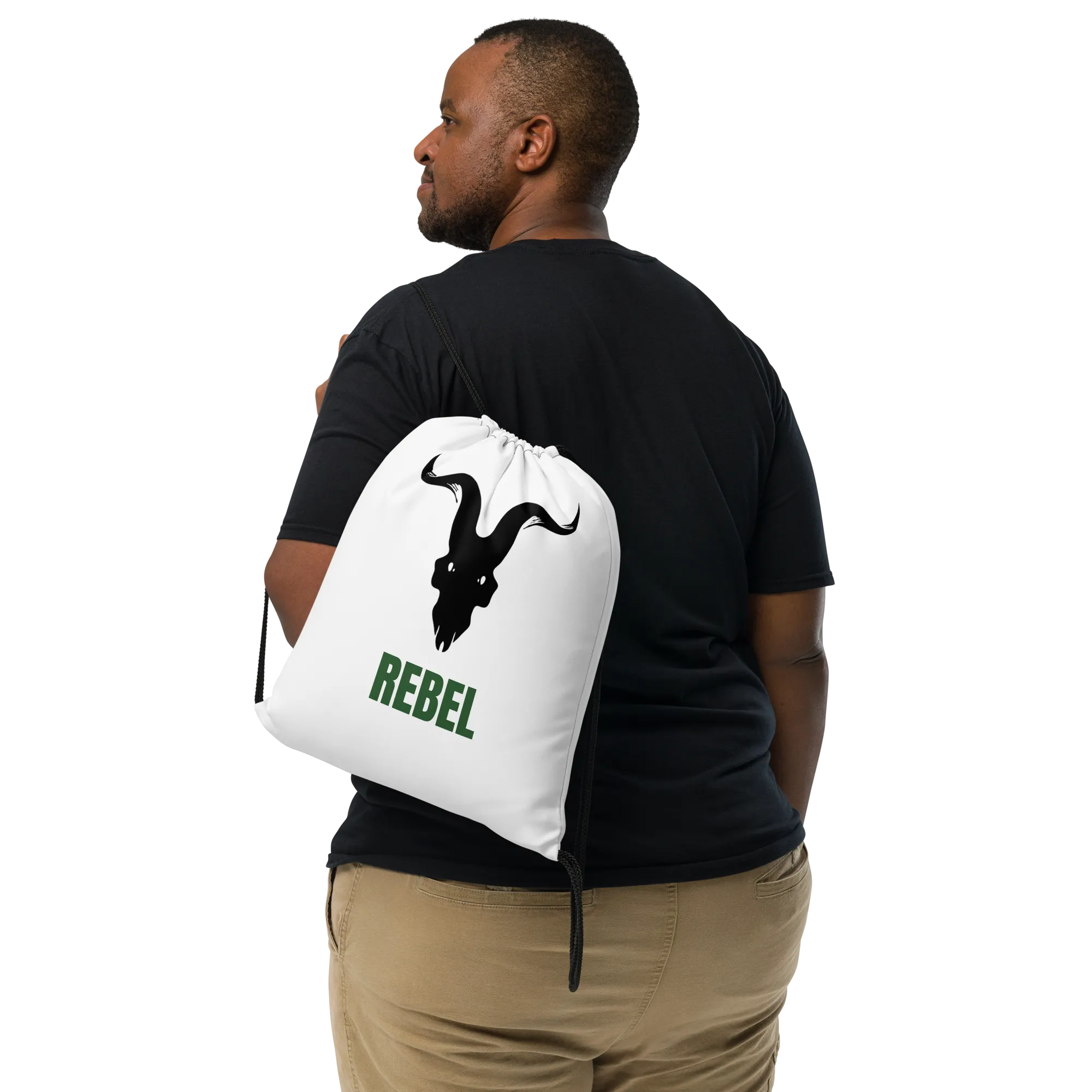 Savage Rebellion Drawstring Bag