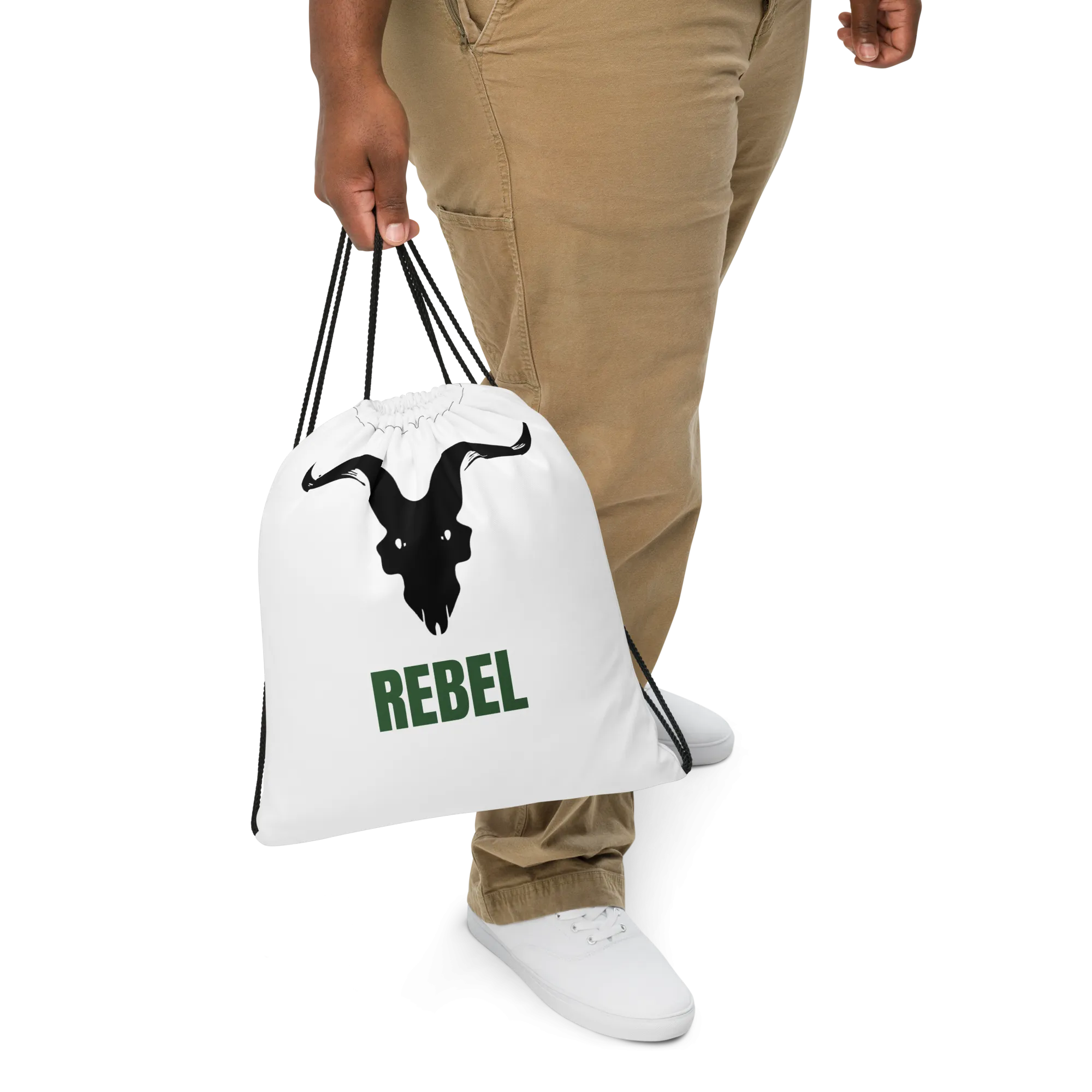 Savage Rebellion Drawstring Bag