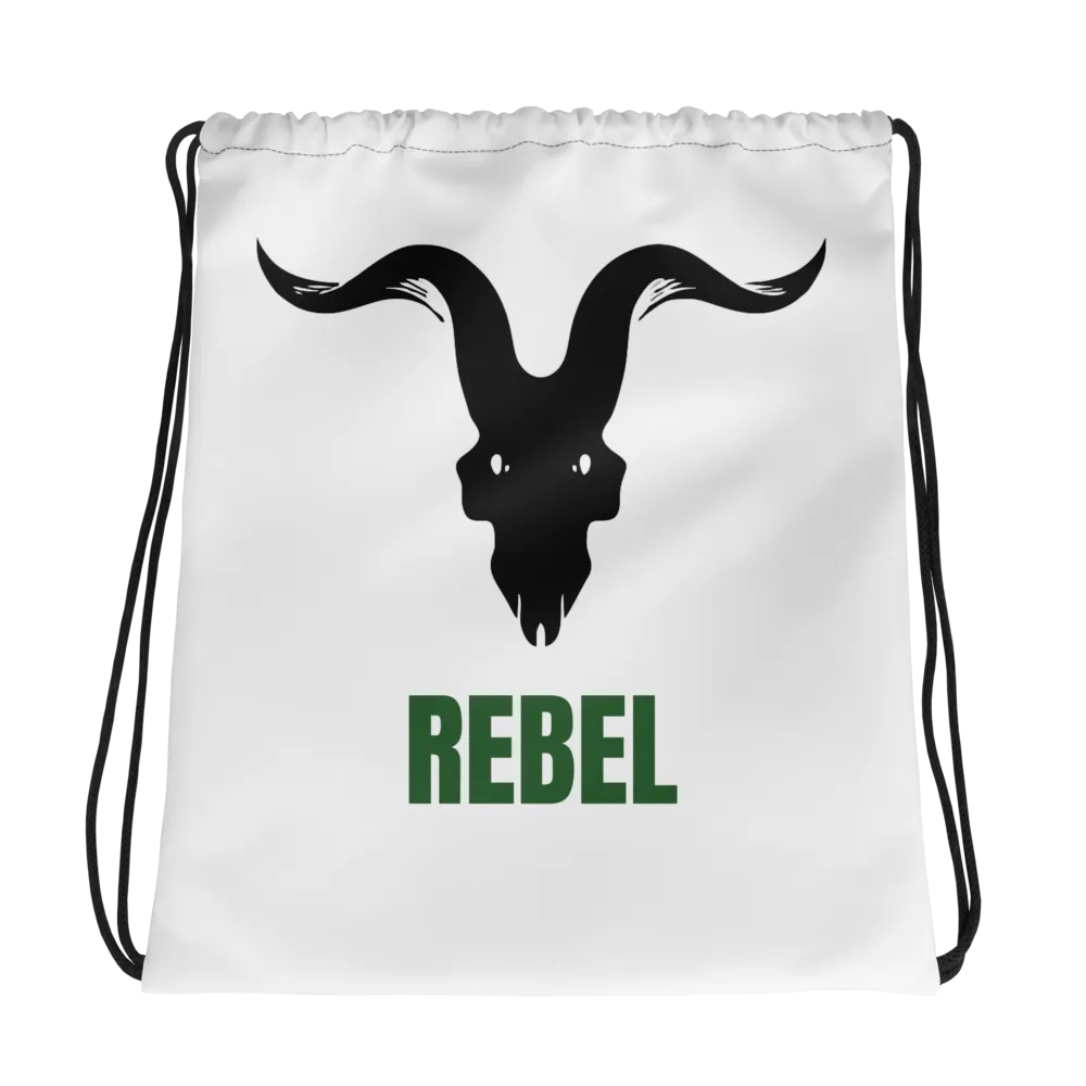 Savage Rebellion Drawstring Bag