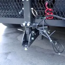 SC500XL Towbar Scooter Carrier with LED Lights and Gas Strut
