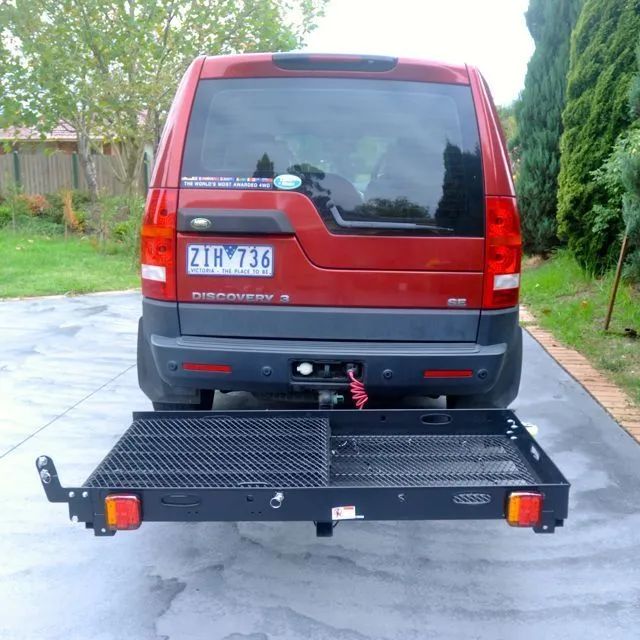 SC500XL Towbar Scooter Carrier with LED Lights and Gas Strut