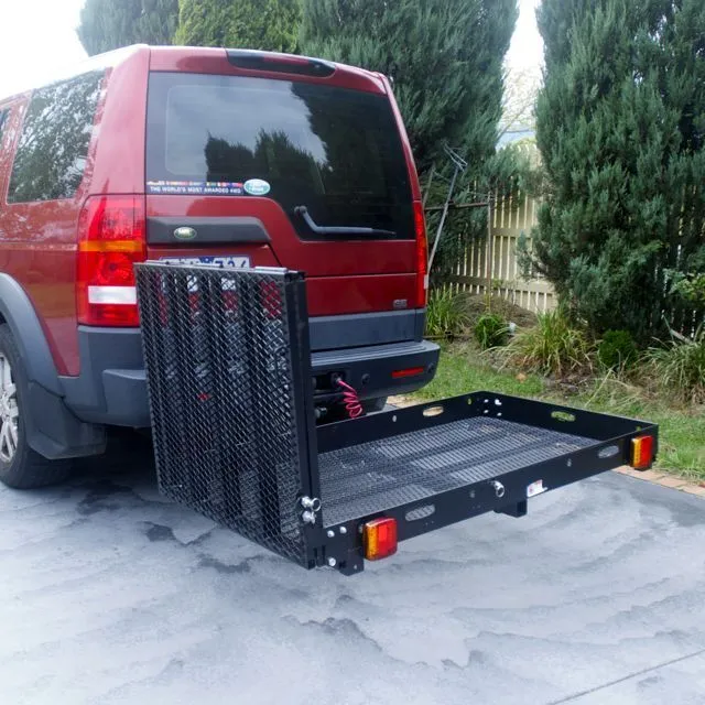 SC500XL Towbar Scooter Carrier with LED Lights and Gas Strut