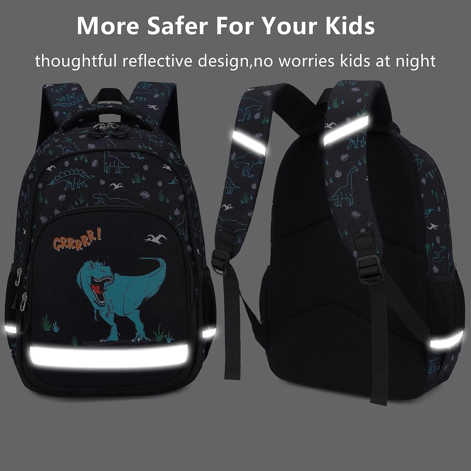 School Backpack Kids Set Middle Elementary Preschool with Lunch Bag & Pencil Case Bookbags for Boys Girls