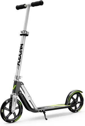 Scooter for Ages 6 , Kids, Teens & Adults, Big Wheels, Adjustable Height, Foldable Aluminum Frame, Supports up to 220 lbs for a Smooth Ride, Easy Folding Design