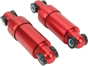 Scooter Shock Absorber, 2pcs 110mm/4.3in Aluminum Alloy Electric Bike Hydraulic Rear Dampener Anti Vibration Parts for Electric Bikes Scooter Motorcycle