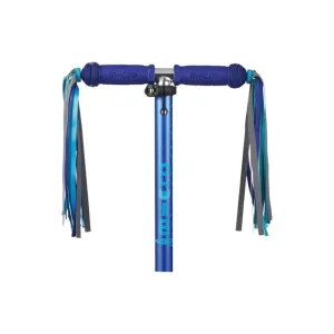 Scooter Streamers - Reflective Blue