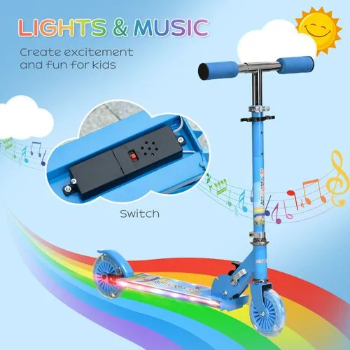 Scooter With Lights & Music